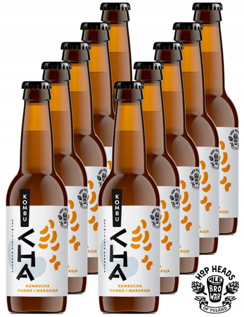 AleBrowar KombuCHA Mango i Marakuja 10x 330ml