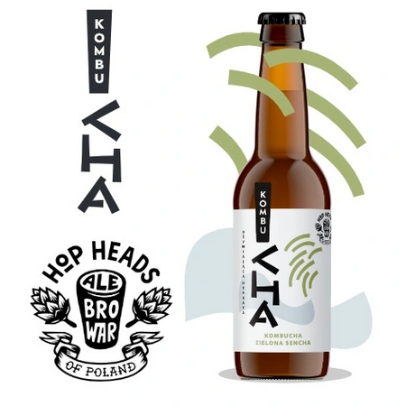 AleBrowar KombuCHA Zielona Sencha 10x 330ml 