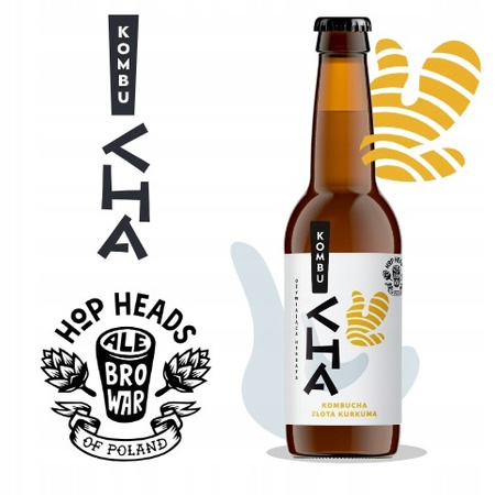 AleBrowar KombuCHA Złota Kurkuma 10x 330ml