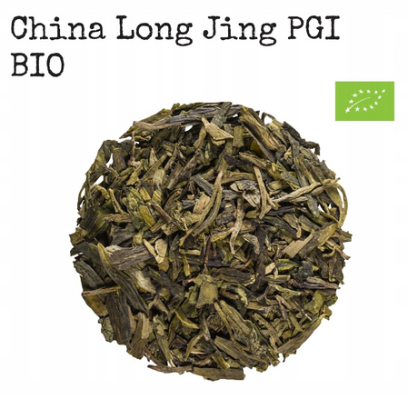 Herbata zielona China Long Jing PGI Bio