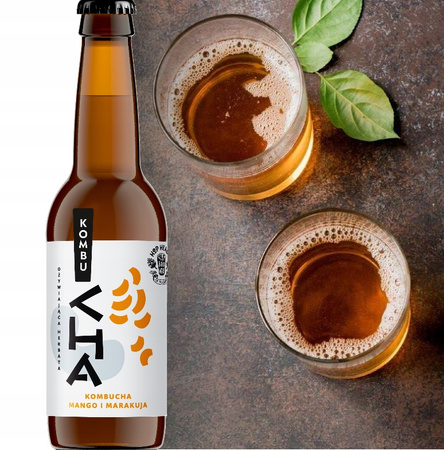 AleBrowar KombuCHA Mango i Marakuja 10x 330ml