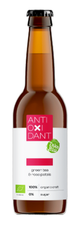 Antioxidant Zielona Herbata & Płatki Róży Bio 