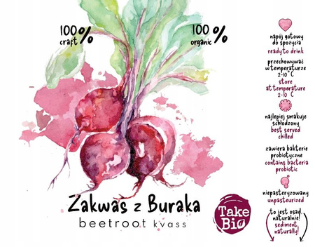 AleBrowar Zakwas z Buraka Bio 750ml
