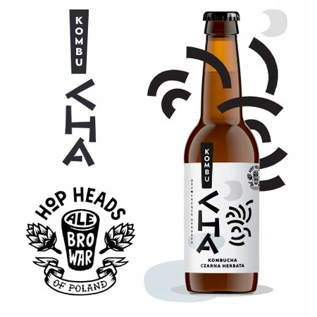 AleBrowar KombuCHA Czarna Herbata 10x 330ml