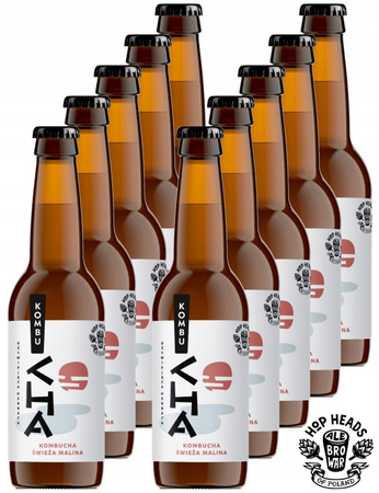 AleBrowar KombuCHA Świeża Malina 10x 330ml