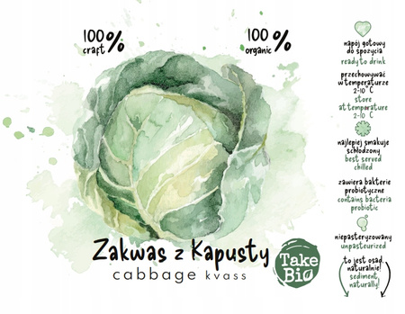 AleBrowar Zakwas z Kapusty z Chilli Bio 750ml