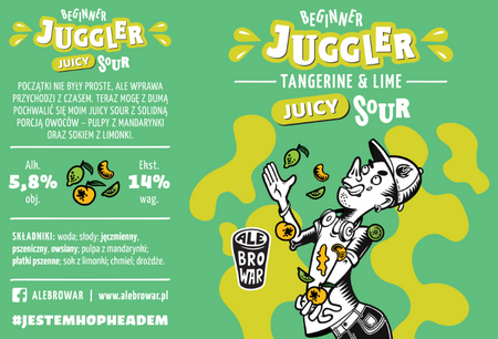 Beginner Juggler Mandarynka & Limonka