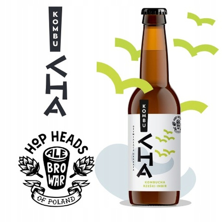 AleBrowar KombuCHA Rześki Imbir 10x 330ml