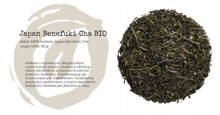 Herbata zielona Japan Benifuki Cha Bio