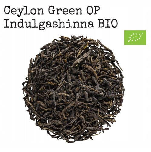 Herbata zielona Ceylon Green OP Indulgashinna Bio