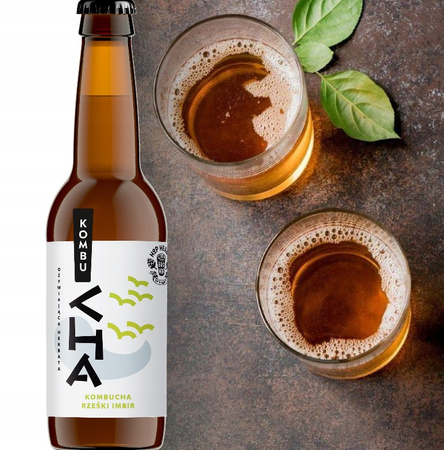 AleBrowar KombuCHA Rześki Imbir 10x 330ml