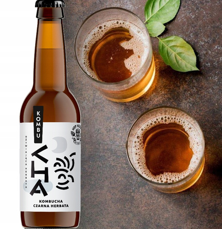 AleBrowar KombuCHA Czarna Herbata 10x 330ml