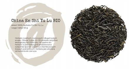 Herbata zielona China En Shi Yu Lu Bio