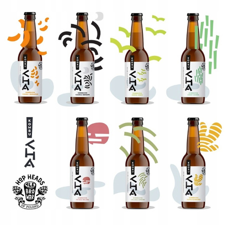 AleBrowar KombuCHA Czarna Herbata 10x 330ml