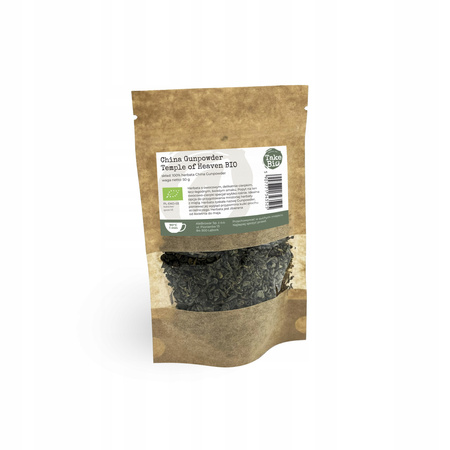 Herbata China Gun Powder Temple Of Heaven Bio