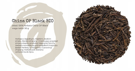 Herbata czarna China OP Black Bio